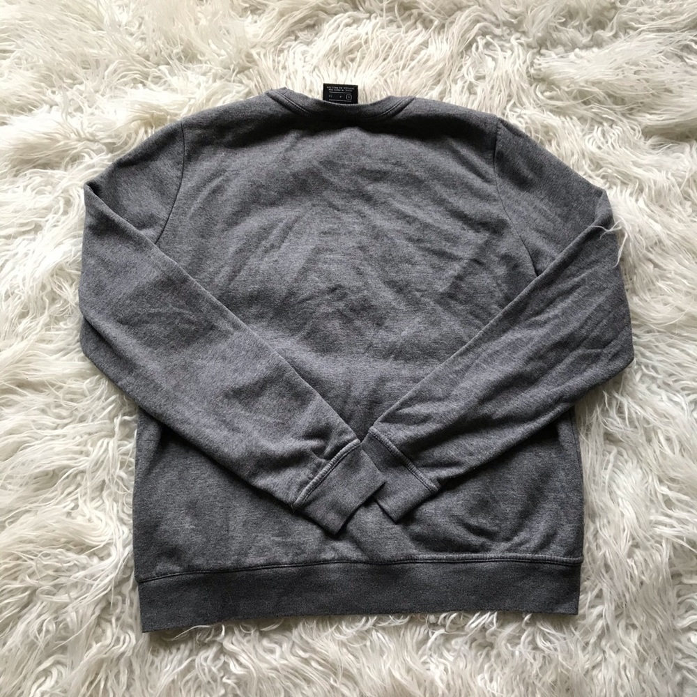 Nike Basic Crew Neck Sweater Dark Grey Heather - image 6